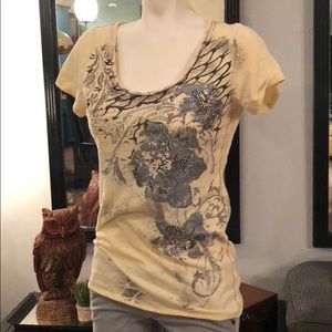 Miss Me Graphic Bling Tee